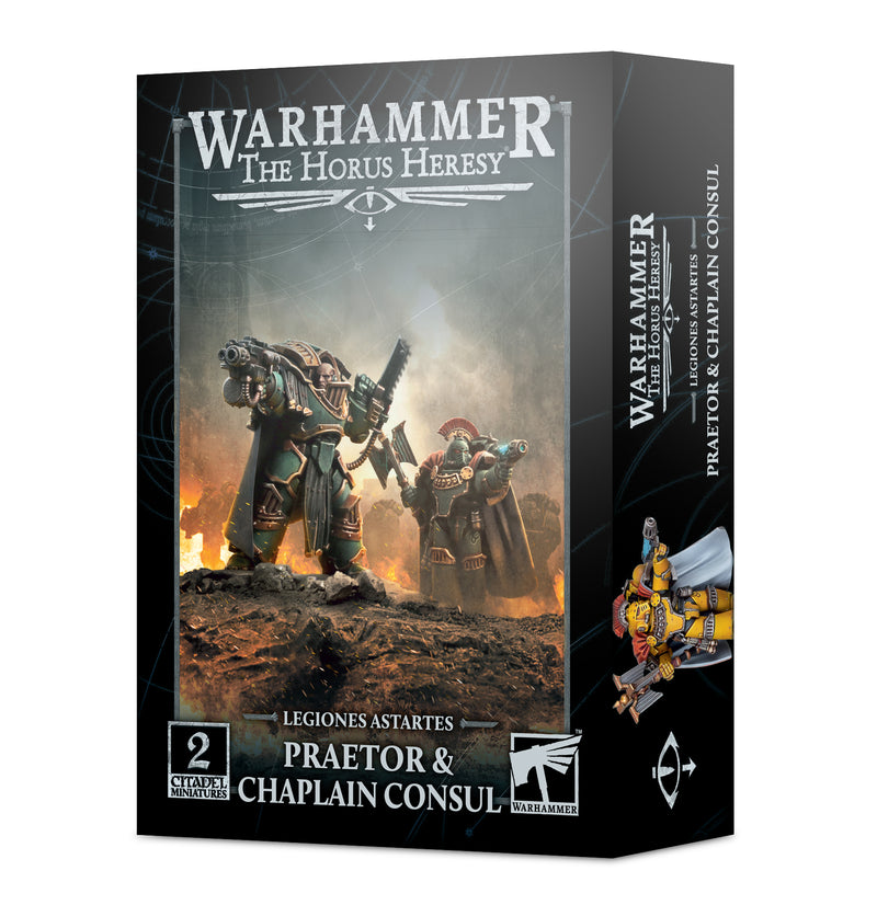The Horus Heresy – Legion Astartes Cataphractii Praetor & Chaplain Consul