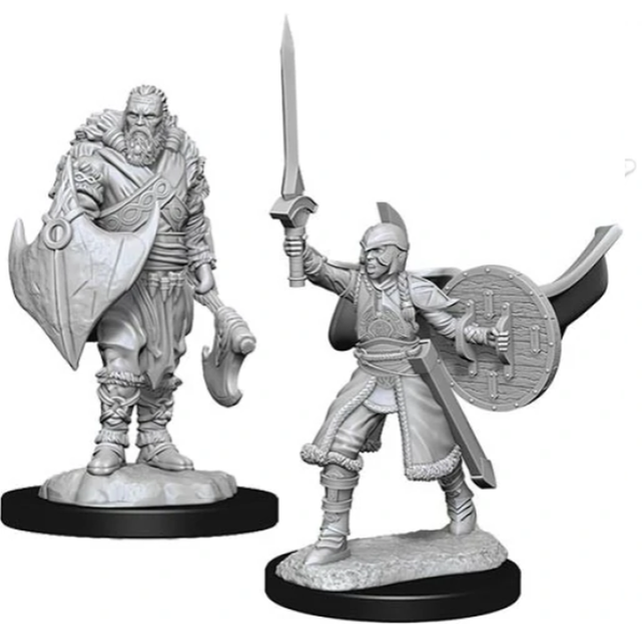 Magic the Gathering Miniatures: W02 Human Berserkers