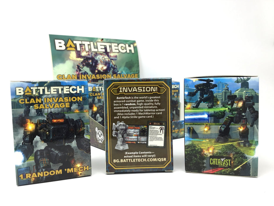 Battletech: Clan Invasion Salvage Box - Blind Box
