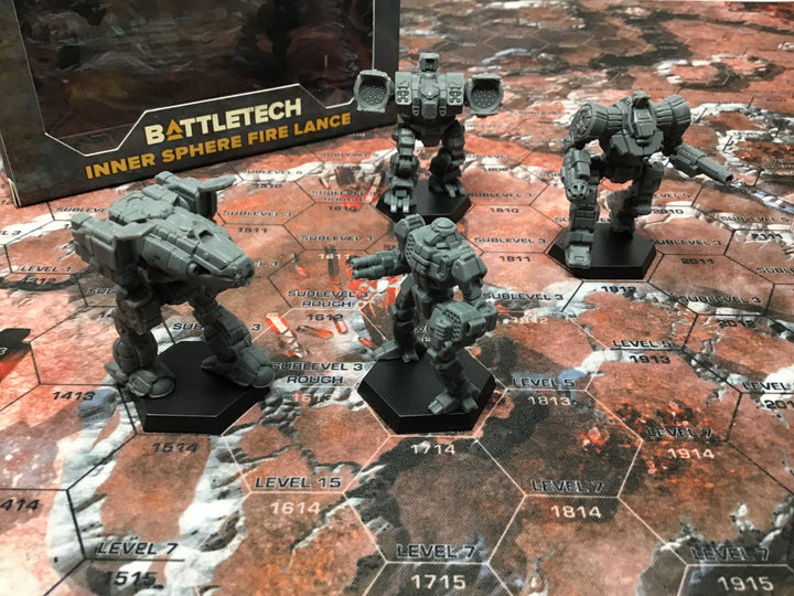 BattleTech: Miniature Force Pack - Inner Sphere Direct Fire Lance