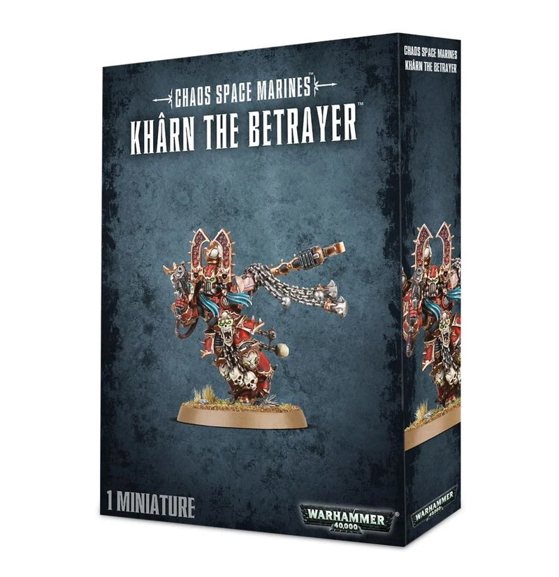 Chaos Space Marine World Eaters Khârn the Betrayer