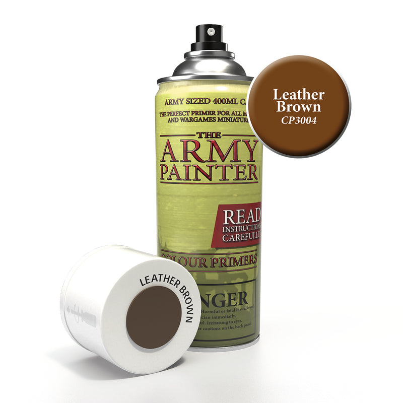 Army Painter: Leather Brown Spray Paint Primer
