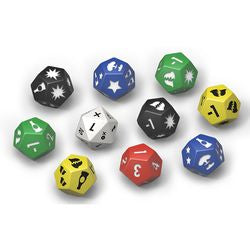 Fallout: Wasteland Warfare - Extra Tabletop Dice Set