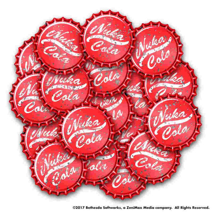 FALLOUT: WASTELAND WARFARE - NUKA COLA CAPS SET (50CT)