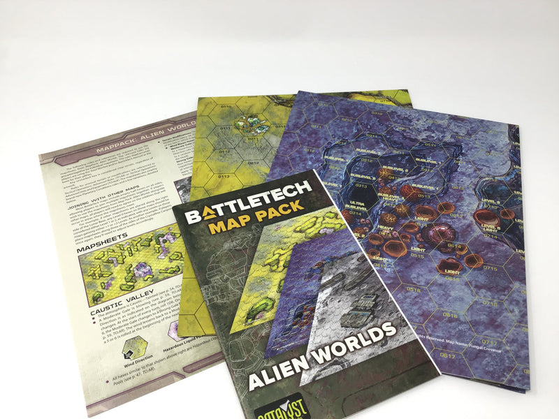 BattleTech: Map Pack - Alien Worlds