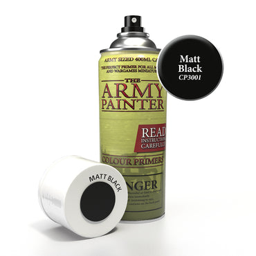 Army Painter: Matt Black Spray Paint Primer