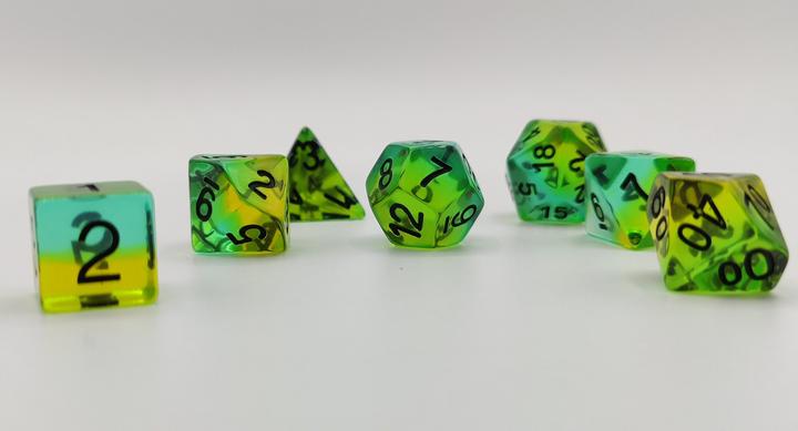 Sirius Dice: Mojito 7 Dice Set