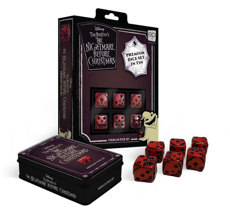 The Nightmare Before Christmas Premium d6 Dice Set (6)