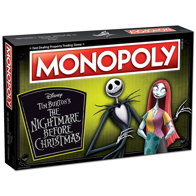 The Nightmare Before Christmas Monopoly