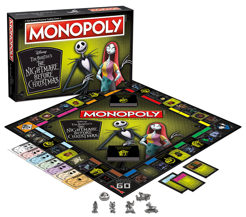 The Nightmare Before Christmas Monopoly