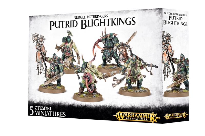 Maggotkin Of Nurgle Putrid Blightkings
