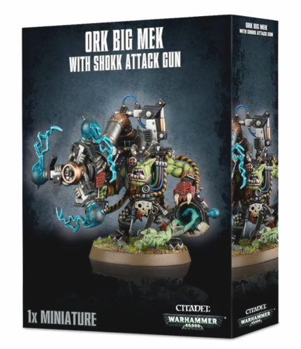 Big Mek with Shokk Attack Gun