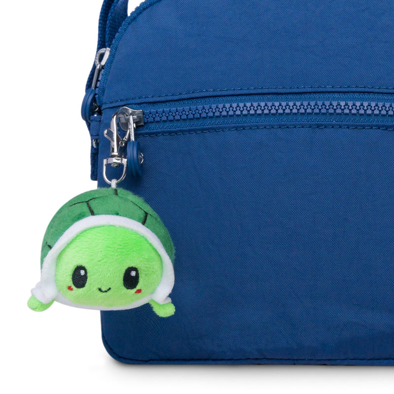 Plushie Charm Keychain: Happy Green Turtle