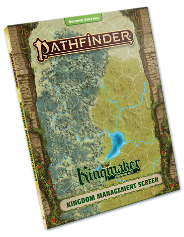 Pathfinder RPG - Second Edition: Kingmaker - Kingdom Management Screen