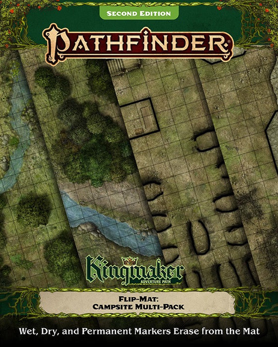 Pathfinder RPG: Flip-Mat - Kingmaker Adventure Path Campsite Multi-Pack