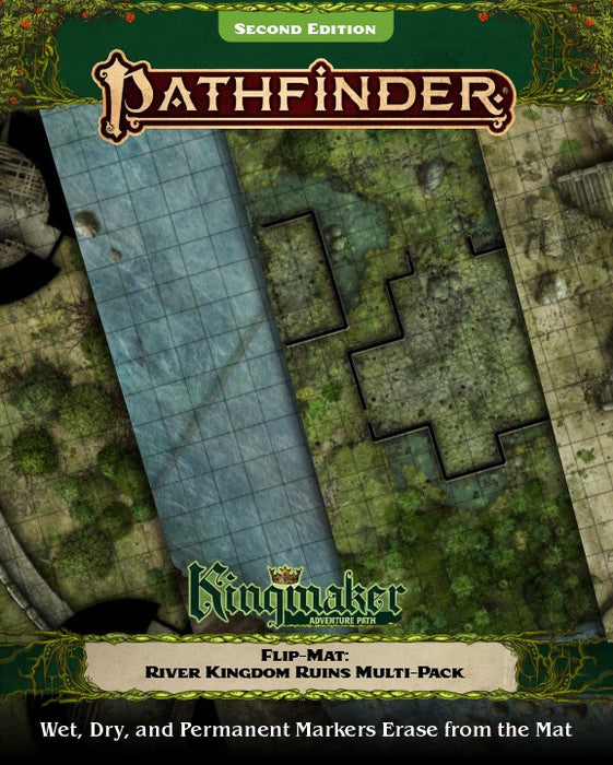 Pathfinder RPG: Flip-Mat - Kingmaker Adventure Path River Kingdom Ruins Multi-Pack