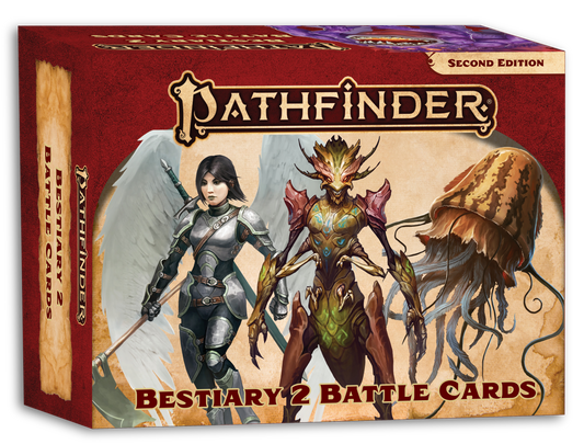 PATHFINDER RPG - SECOND EDITION: BESTIARY 2 BATTLE CARDS