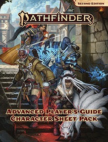Pathfinder RPG 2nd Eiditon Avanced Player's Guide Character Sheet Pack