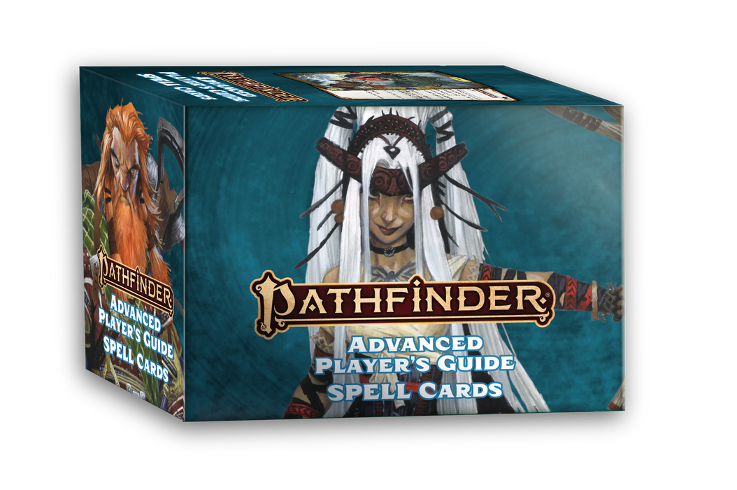 PATHFINDER RPG - SECOND EDITION: ADVANCE PLAYER'S GUIDE SPELL CARDS