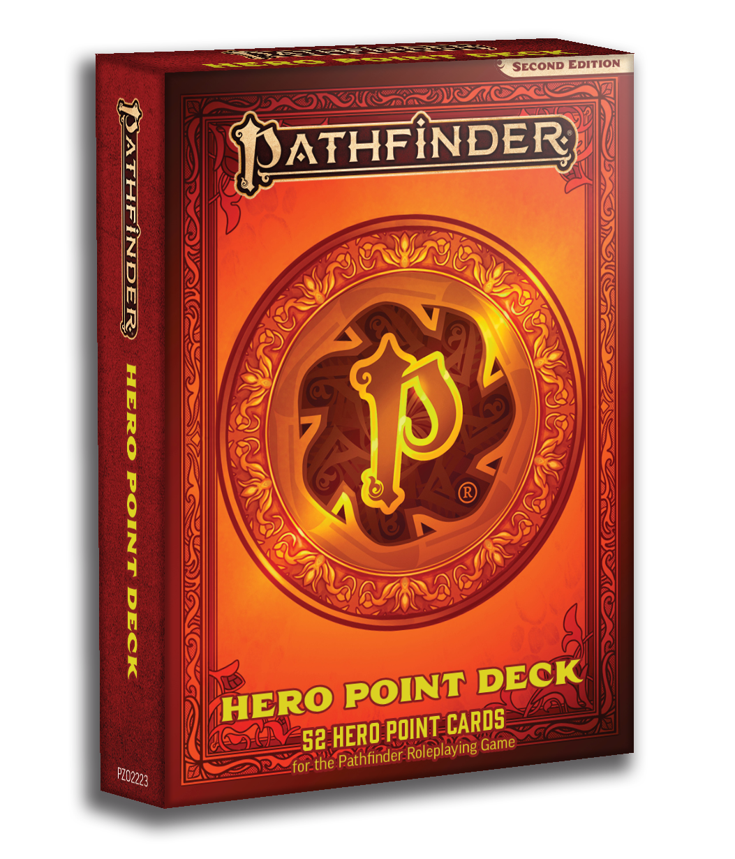 Pathfinder RPG 2nd Edition Hero Point Deck