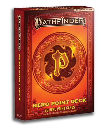 Pathfinder RPG 2nd Edition Hero Point Deck