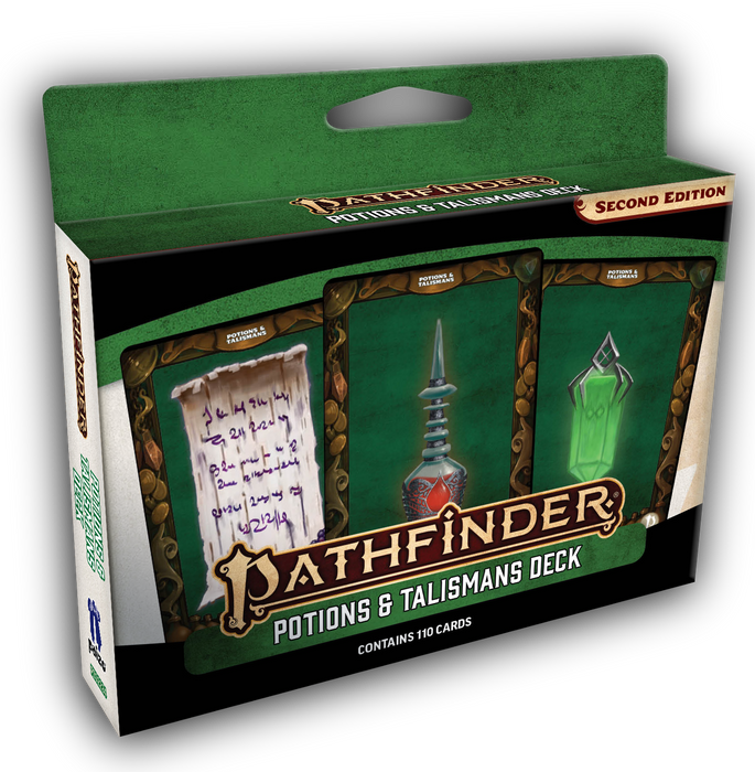 Pathfinder RPG - Second Edition: Potions and Talismans Deck