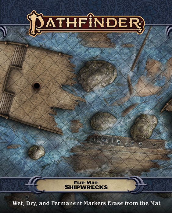 Pathfinder RPG - Second Edition: Flip-Mat - Shipwrecks