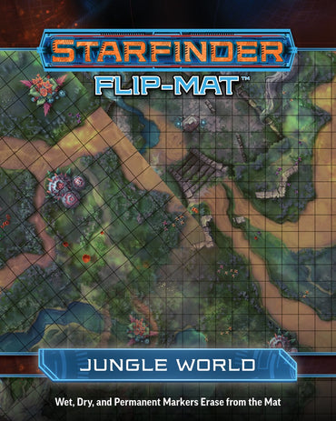 Starfinder RPG: Flip-Mat - Jungle World