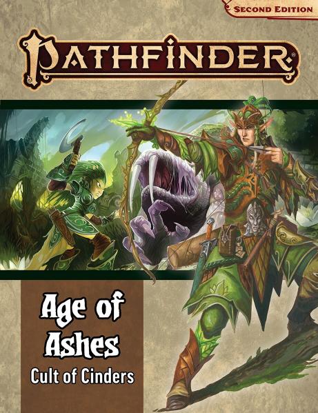 PATHFINDER RPG - SECOND EDITION: ADVENTURE PATH - CULT OF CINDERS (AGE OF ASHES 2 OF 6)