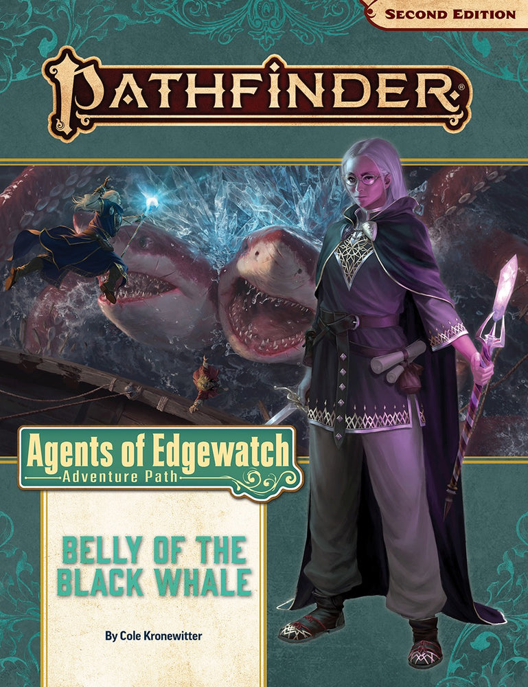 PATHFINDER RPG - SECOND EDITION: ADVENTURE PATH - BELLY OF THE BLACK WHALE (AGENTS OF EDGEWATCH 5 of 6)