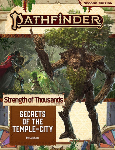 Pathfinder RPG - Second Edition: Adventure - Secrets of the Temple-City (Strength of Thousands 4 of 6)