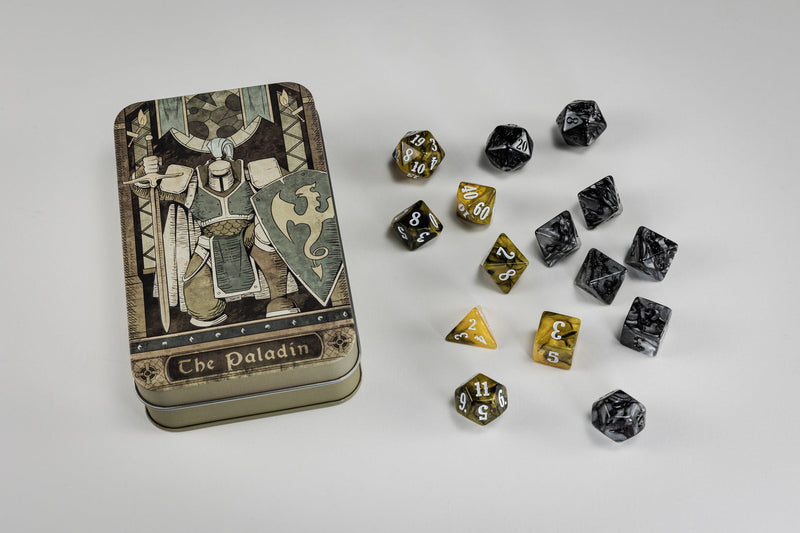 Class-Specific Dice Set: Paladin (Pathfinder and 5E)