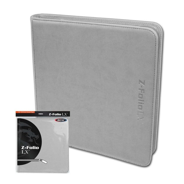 BCW Z-Folio - 12-Pocket LX White