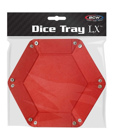 BCW Hexagon Dice Tray - Red