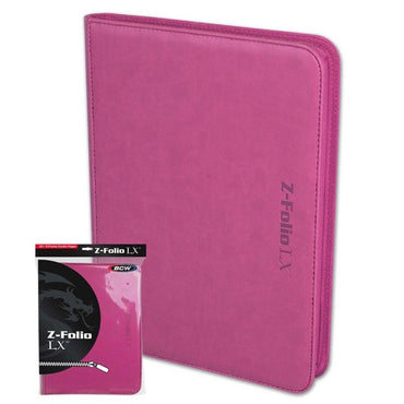 BCW  Z-Folio 9-Pocket LX Album -Pink