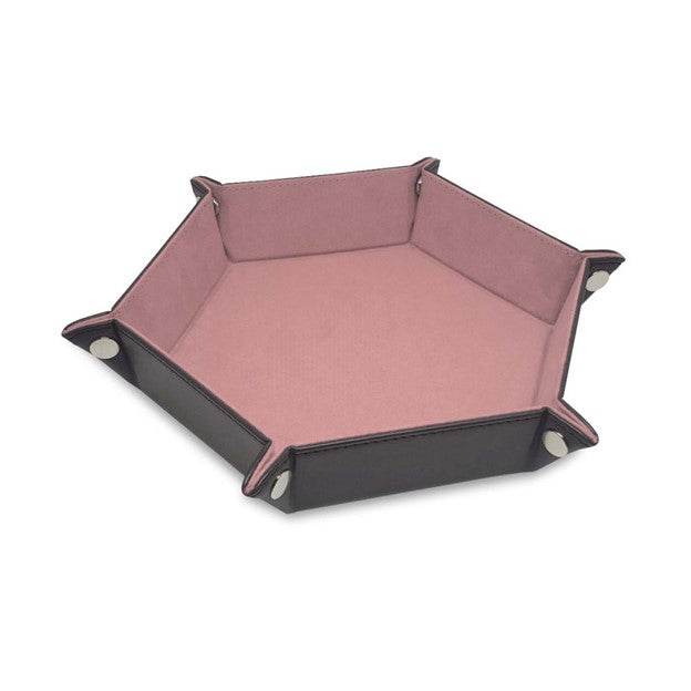 BCW Hexagon Dice Tray - Pink