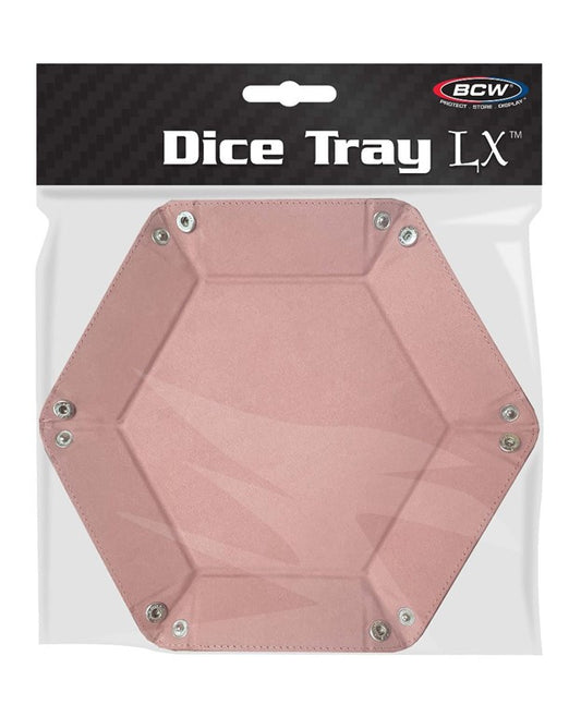 BCW Hexagon Dice Tray - Pink