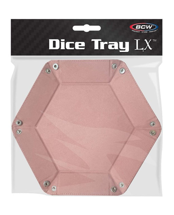 BCW Hexagon Dice Tray - Pink