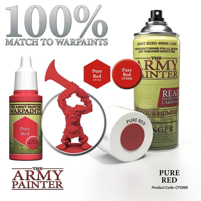 Army Painter: Pure Red Spray Paint Primer