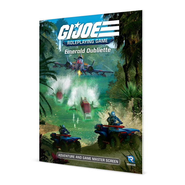 G.I. JOE Roleplaying Game The Emerald Oubliette Adventure & GM Screen