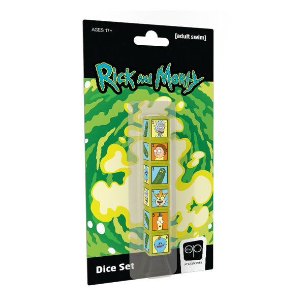 Dice Set: d6 Rick and Morty (6)