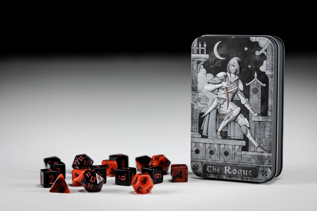 Class-Specific Dice Set: Rogue (Pathfinder and 5E)