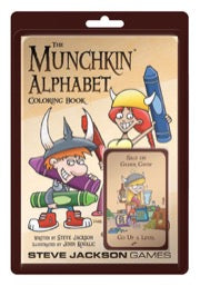 Munchkin: Alphabet Coloring Book Blister Pack
