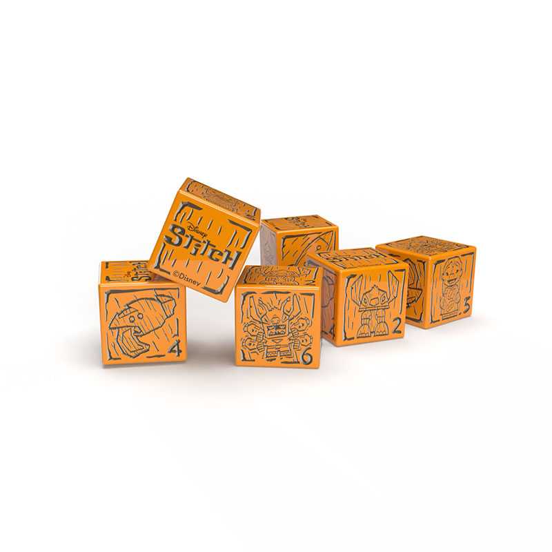 Dice Set: d6 Stitch Premium (6)