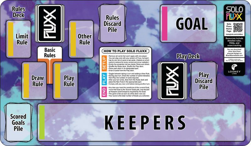 Solo Fluxx Playmat