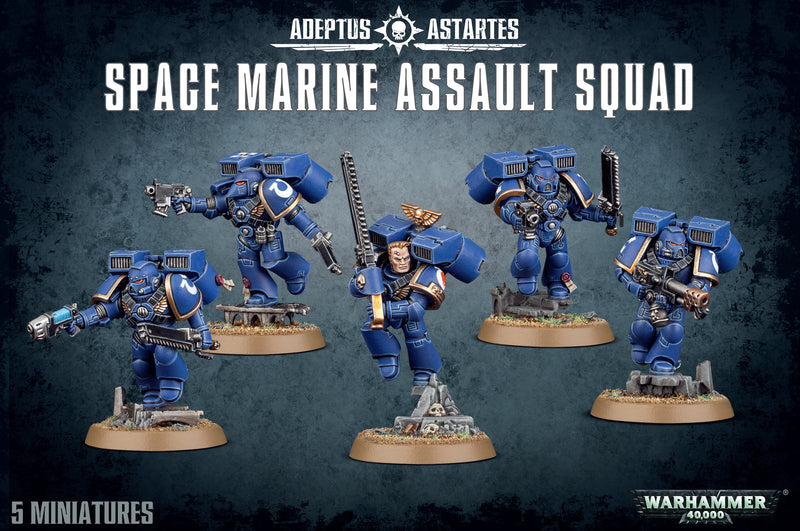 Space Marines Assault Squad