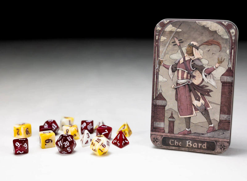 Class-Specific Dice Set: Bard (Pathfinder and 5E)