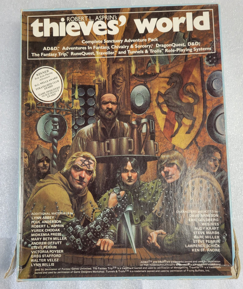Robert L Asprin's Thieves' World Adventure Pack for Role-Playing