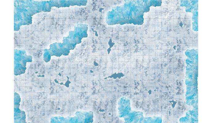 Caverns of Ice Encounter Map