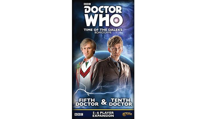 Doctor Who: Time of the Daleks Board Game - Fifth Doctor and Tenth Doctor 5-6 Player Expansion